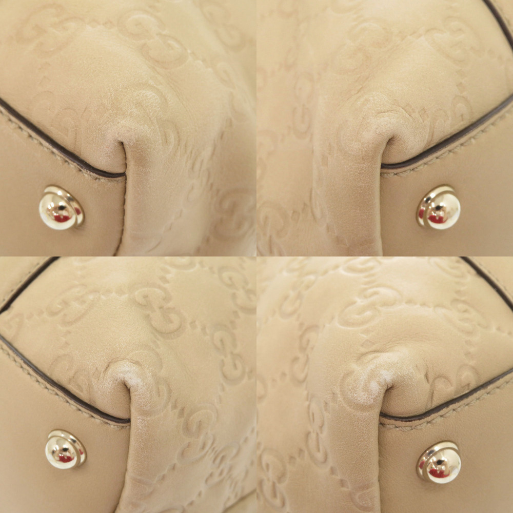 GUCCI Cream Leather Tote Bag - Picture 4 of 10